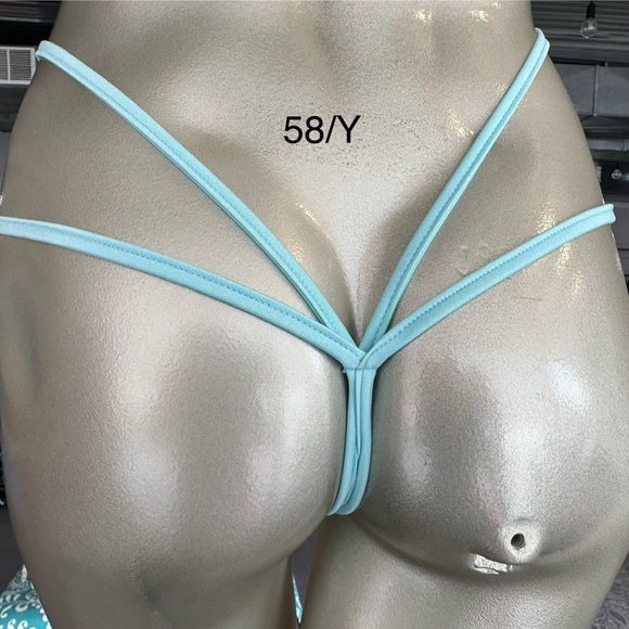 Body Language-Strappy Thong 58/y-One Size-NWT-LOTS OF COLORS! - Picture 3 of 4